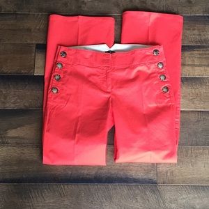 Coral Flare Leg LOFT Pants